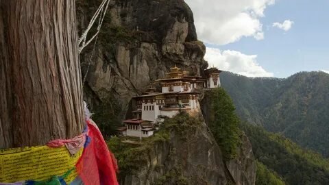 Sacred Tiger S Nest Monastery Paro Bhutan