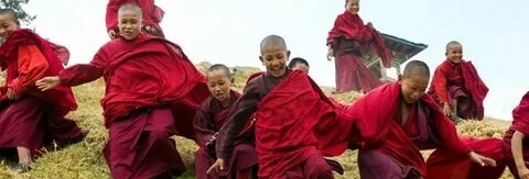Bhutanese Monks And Culture