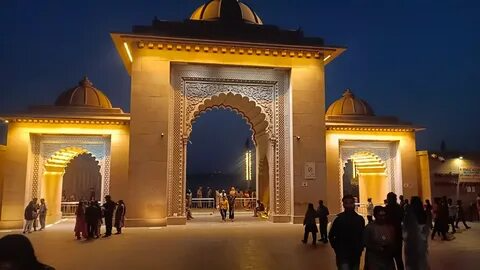 Kashi Vishwanath Corridor Night View - The Holiday Trips