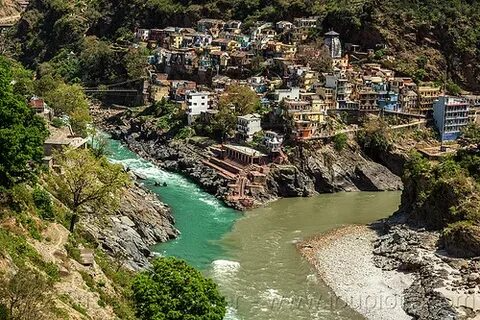 Devprayag Sangam Confluence - The Holiday Trips