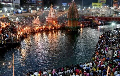 Har Ki Pauri Ganga Aarti Haridwar - The Holiday Trips