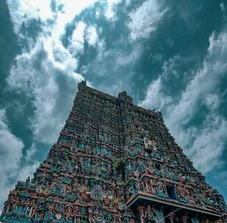 Madurai Meenakshi Amman Temple Gopuram - The Holiday Trips