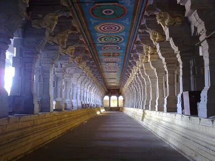 Rameswaram Temple Corridors - The Holiday Trips