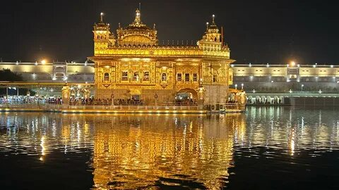 Golden Temple Amritsar Night View - The Holiday Trips