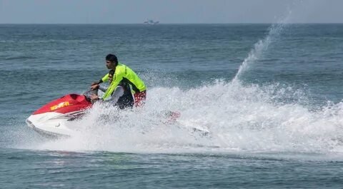 Jet Skiing in North Goa