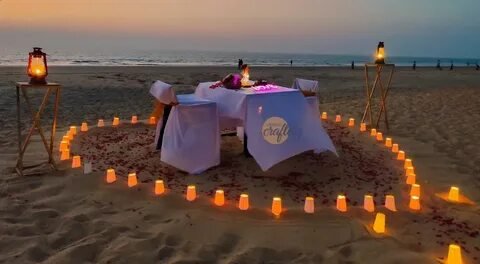 Candlelight Dinner Goa Beach