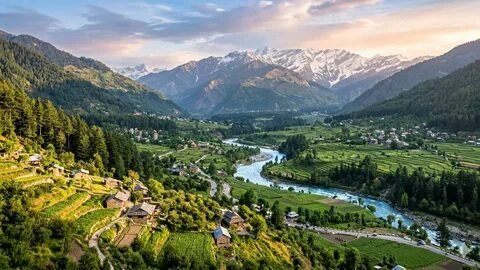 Kullu Valley River