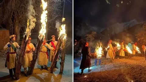 Bonfire and evening entertainment