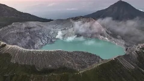 Mount Ijen Crater Lake