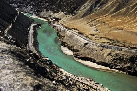 Sangam Confluence of Zanskar and Indus