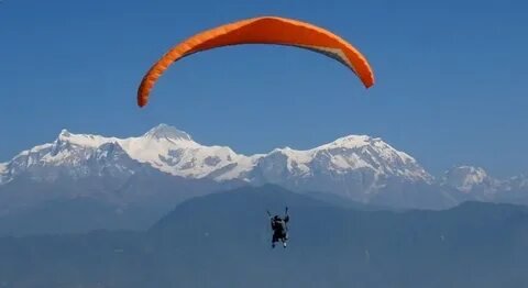 Paragliding In Pokhara Nepal