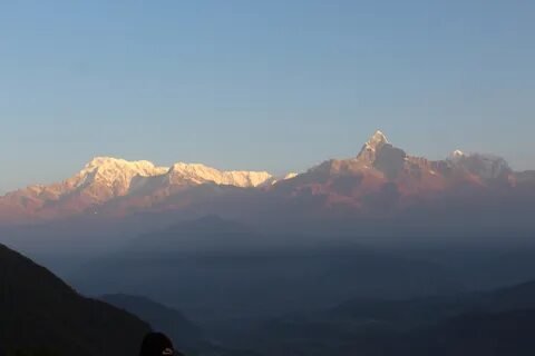 Annapurna Mountains From Sarangkot