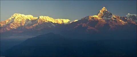 Annapurna Mountains From Sarangkot