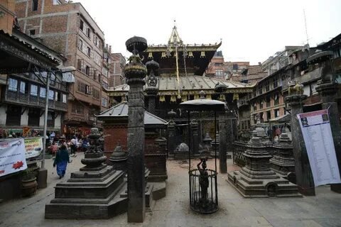 Ancient Temples In Kathmandu Nepal