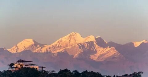 Himalayan Panorama From Nagarkot